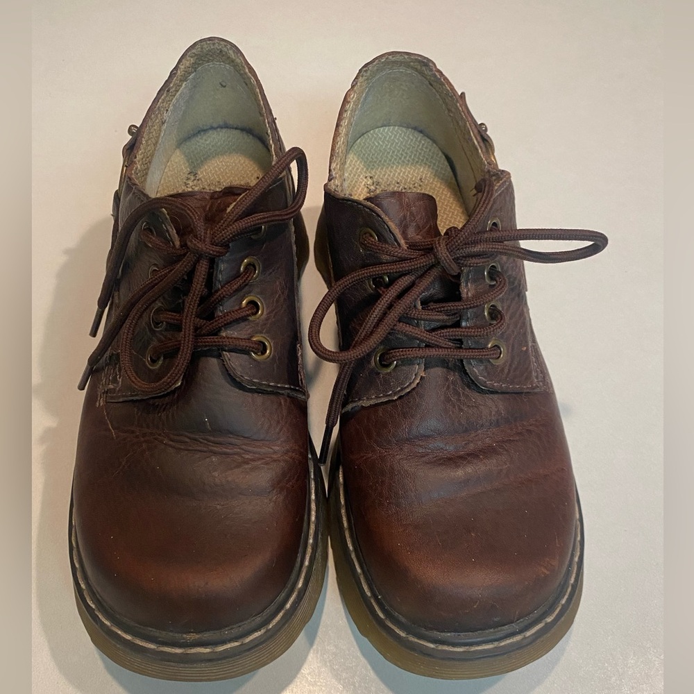 DR. MARTENS DOCS SIGMA LEATHER SHOE RARE CHUNKY SZ 39 US 8 L  GUC - Picture 2 of 16